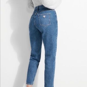 GUESS high rise mom jeans